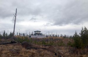 The Earthship. Photo taken from my future orchard. 